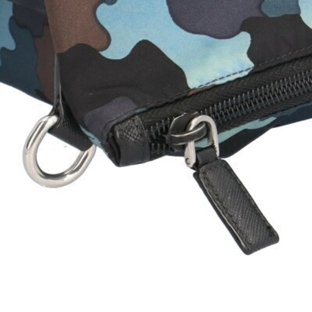 Prada camouflage shoulder bag blue - Picture 8 of 8